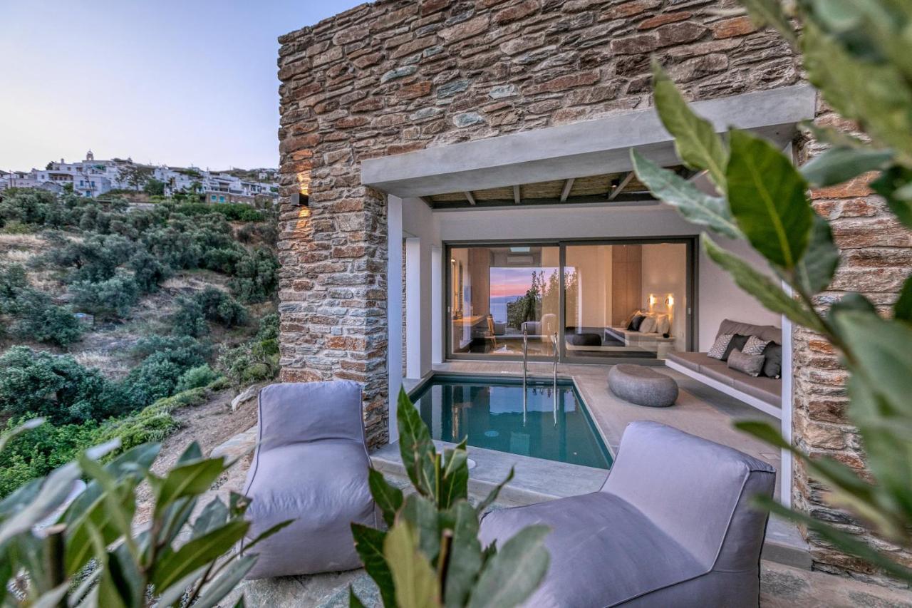 Tinos Dove Suites Triandaros  Екстер'єр фото